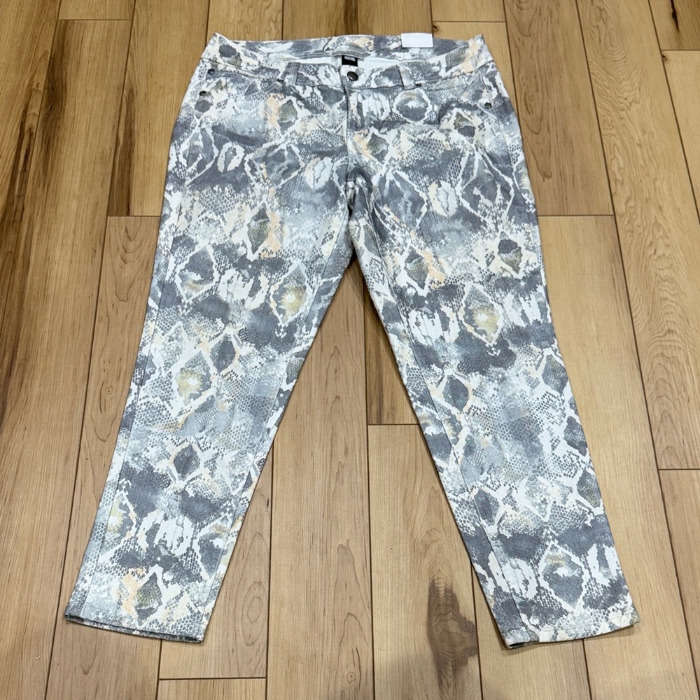Lane Bryant Premium Collection Chic Snake Print Women's Jeans